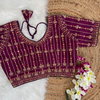 Palak By Ruhi Wedding Wear Silk Blouse Wholesale Shop In Surat
